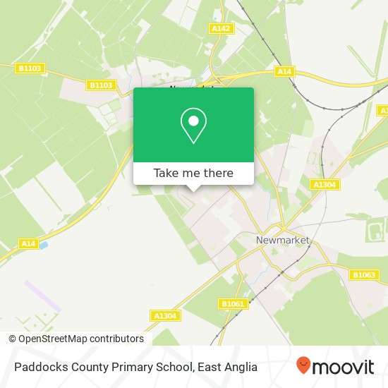 Paddocks County Primary School map