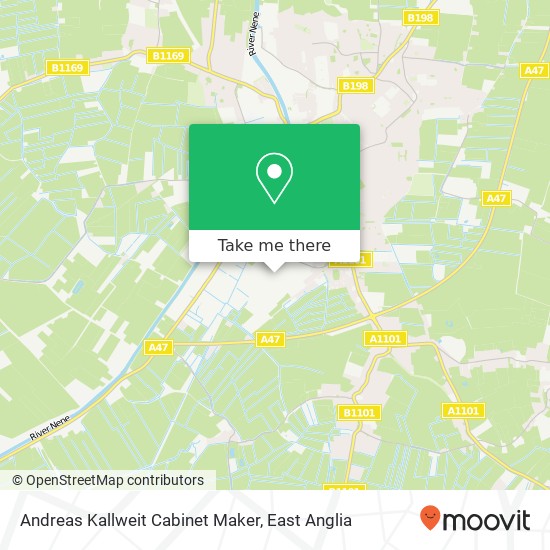 Andreas Kallweit Cabinet Maker map