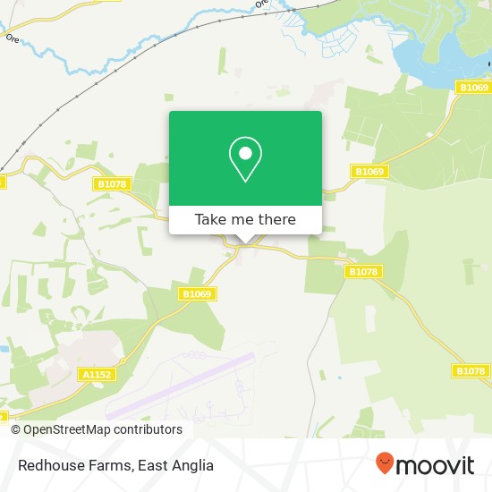 Redhouse Farms map