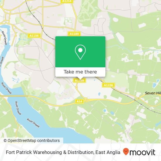 Fort Patrick Warehousing & Distribution map