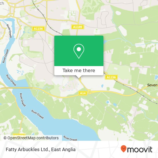 Fatty Arbuckles Ltd. map