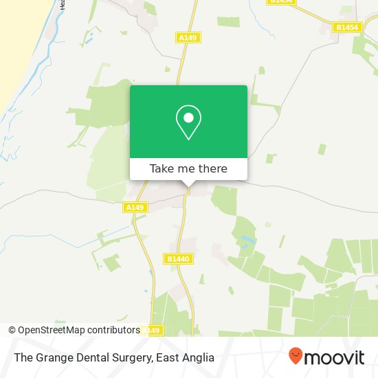 The Grange Dental Surgery map