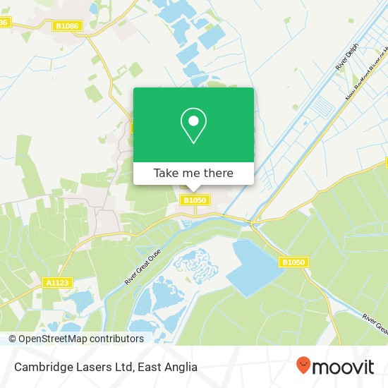 Cambridge Lasers Ltd map