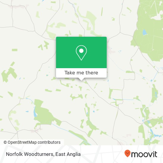 Norfolk Woodturners map