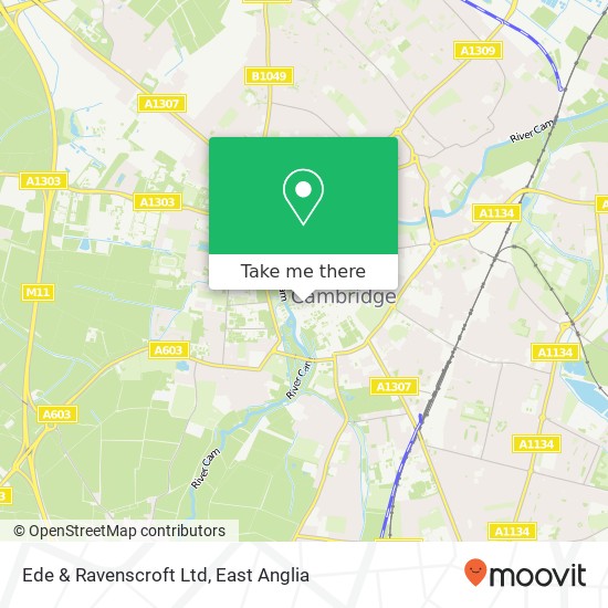 Ede & Ravenscroft Ltd map