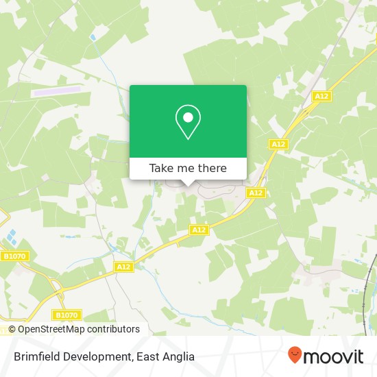 Brimfield Development map
