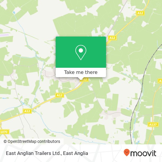 East Anglian Trailers Ltd. map