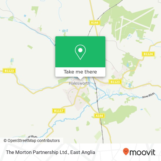 The Morton Partnership Ltd. map