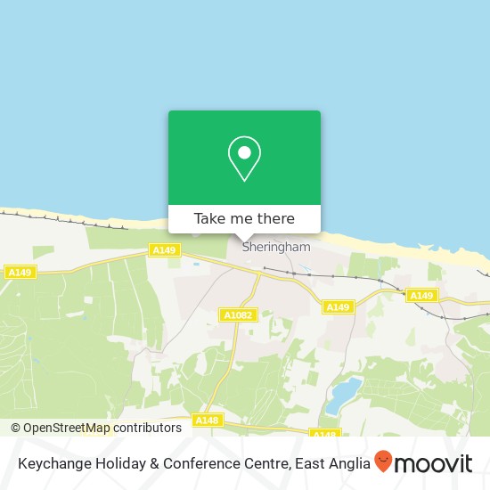 Keychange Holiday & Conference Centre map