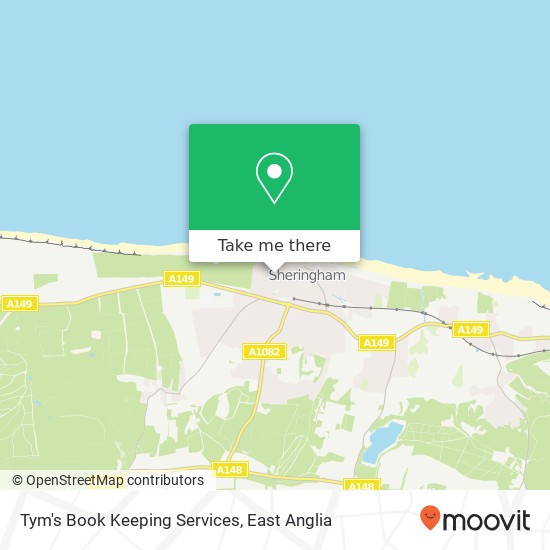 Tym's Book Keeping Services map