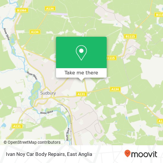 Ivan Noy Car Body Repairs map