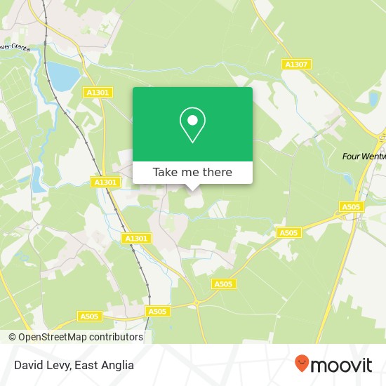 David Levy map