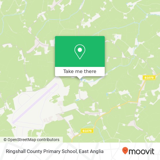 Ringshall County Primary School map