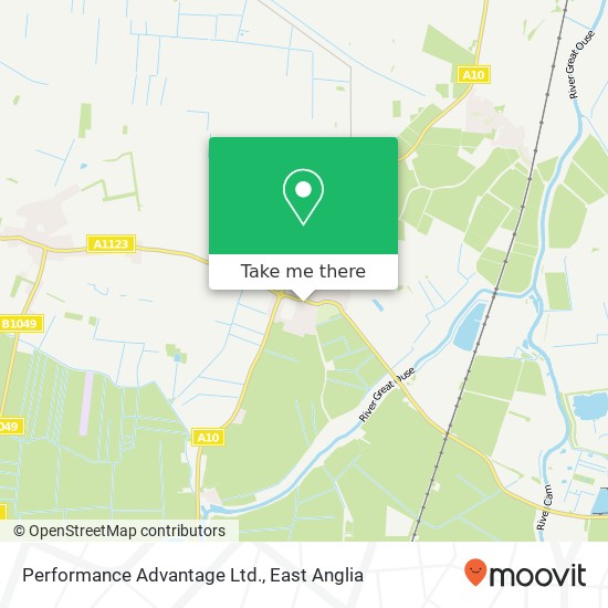 Performance Advantage Ltd. map