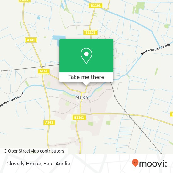 Clovelly House map