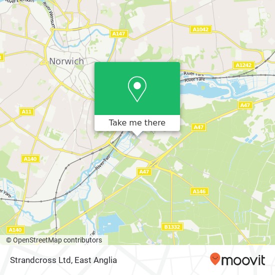 Strandcross Ltd map