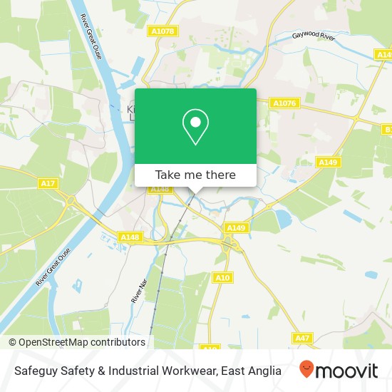 Safeguy Safety & Industrial Workwear map