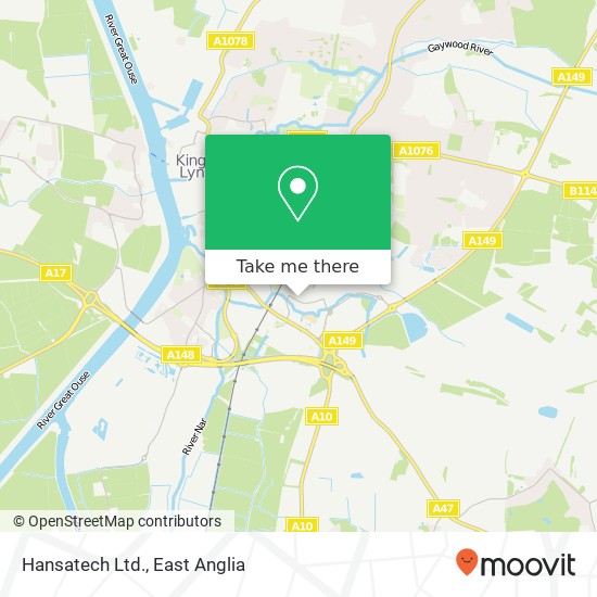 Hansatech Ltd. map