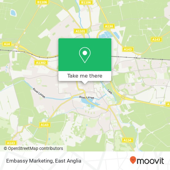 Embassy Marketing map