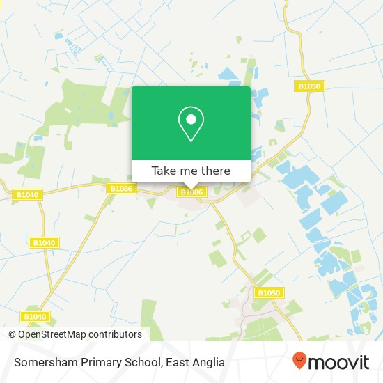 Somersham Primary School map