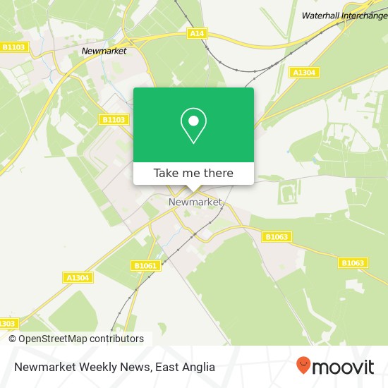 Newmarket Weekly News map