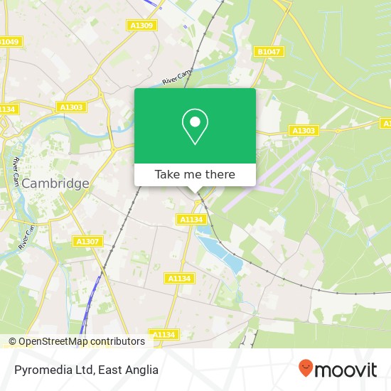 Pyromedia Ltd map