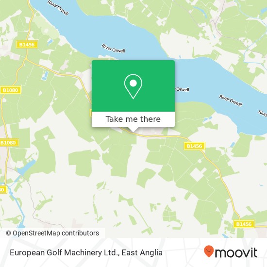 European Golf Machinery Ltd. map