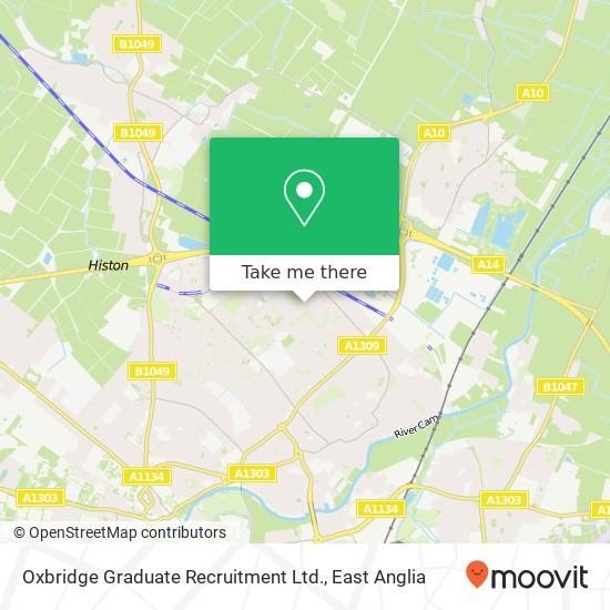 Oxbridge Graduate Recruitment Ltd. map