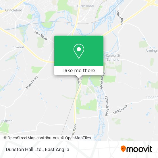 Dunston Hall Ltd. map