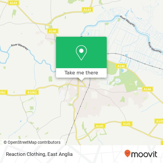 Reaction Clothing map