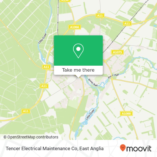Tencer Electrical Maintenance Co map