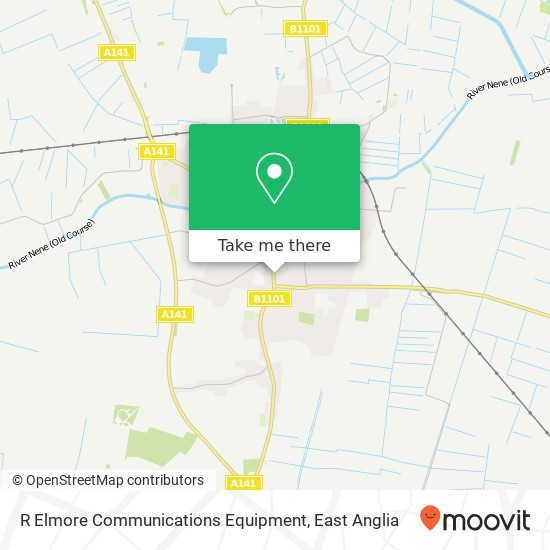 R Elmore Communications Equipment map