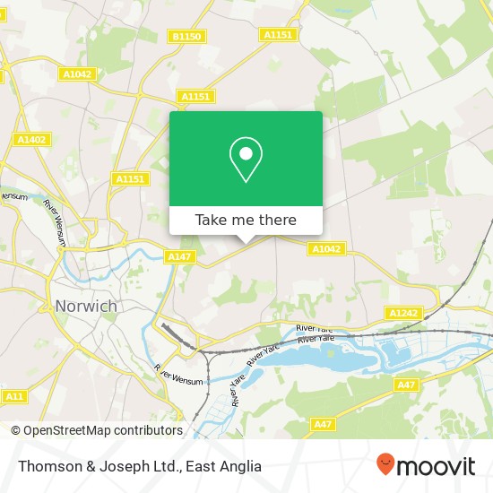 Thomson & Joseph Ltd. map