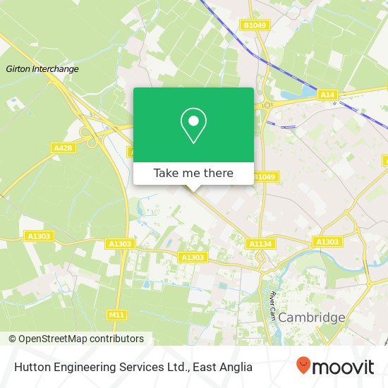 Hutton Engineering Services Ltd. map