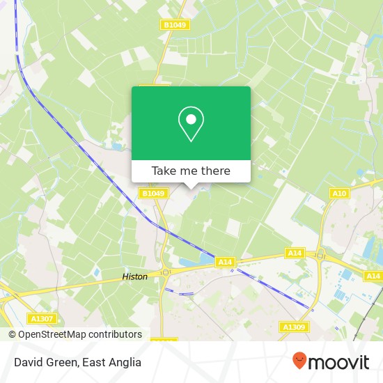 David Green map