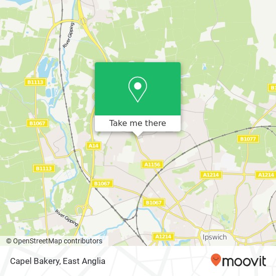 Capel Bakery map