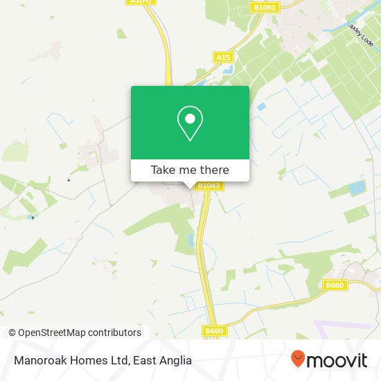 Manoroak Homes Ltd map