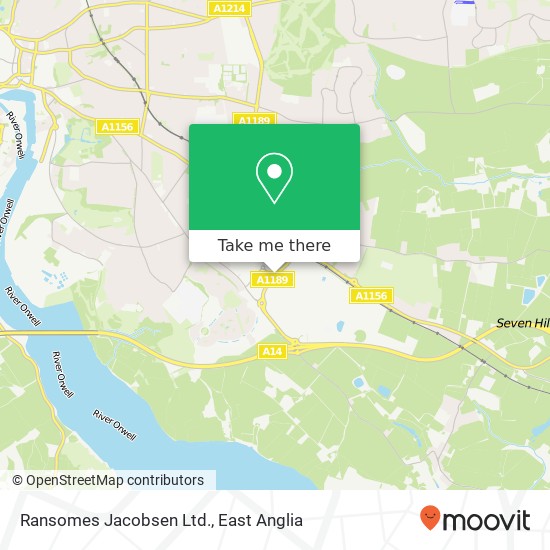 Ransomes Jacobsen Ltd. map