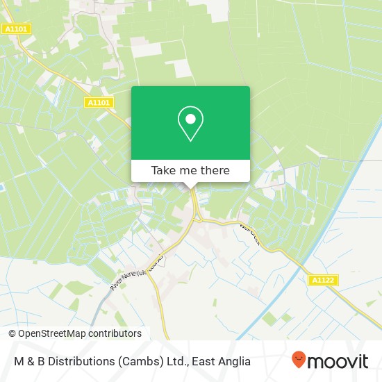 M & B Distributions (Cambs) Ltd. map