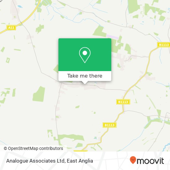 Analogue Associates Ltd map