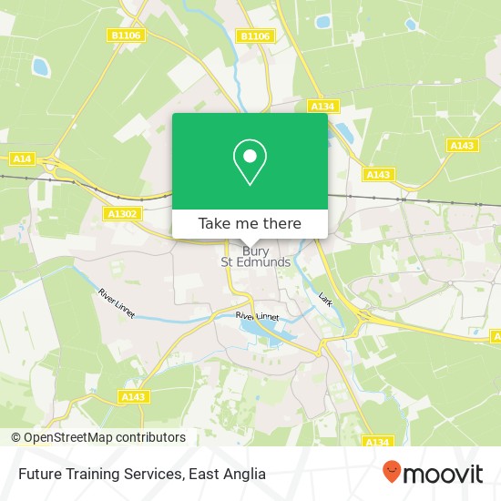 Future Training Services map