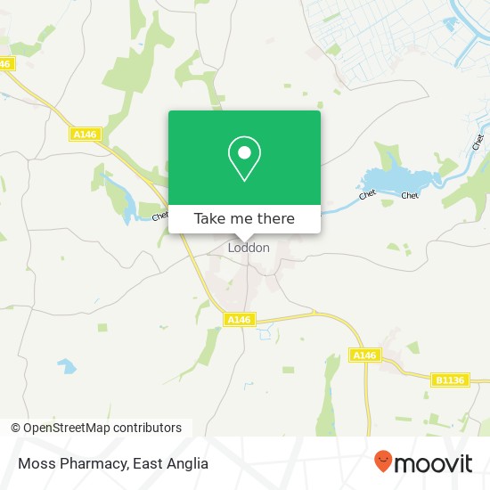 Moss Pharmacy map