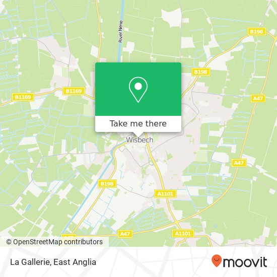 La Gallerie map