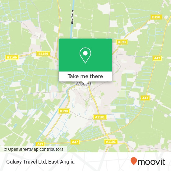 Galaxy Travel Ltd map