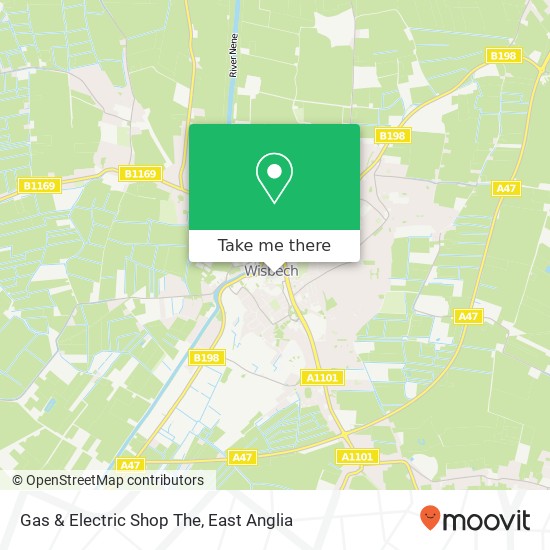 Gas & Electric Shop The map