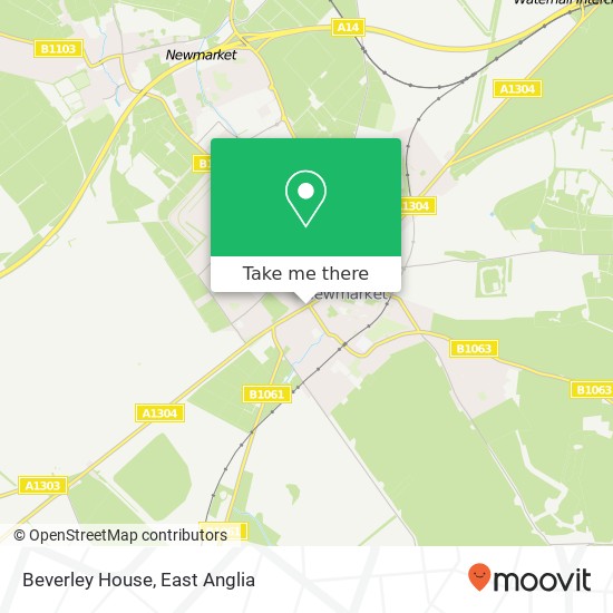 Beverley House map