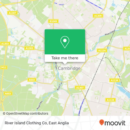 River Island Clothing Co map