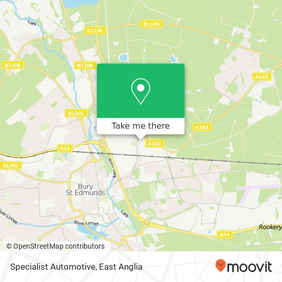 Specialist Automotive map