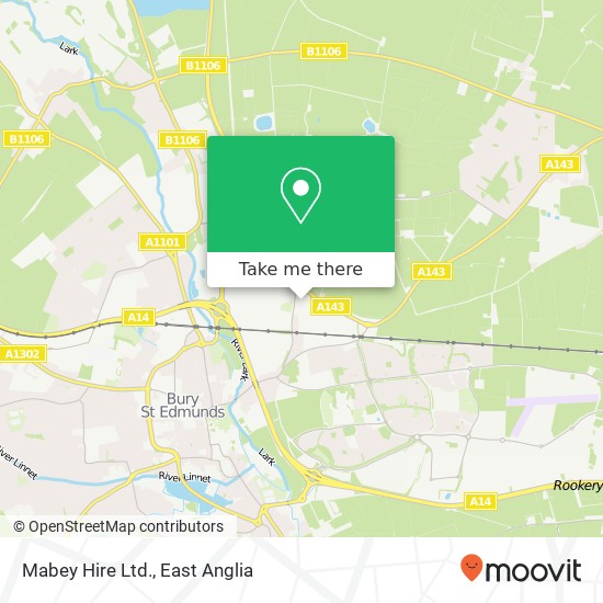 Mabey Hire Ltd. map