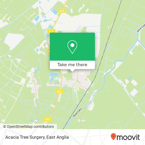 Acacia Tree Surgery map